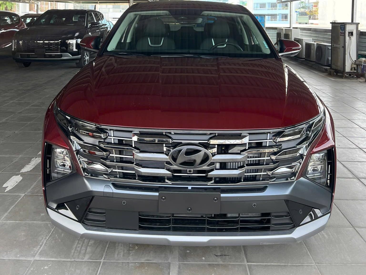 Ngoại thất Hyundai Tucsomn Facelit